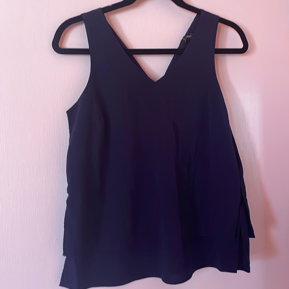 BR navy dress tank, XS